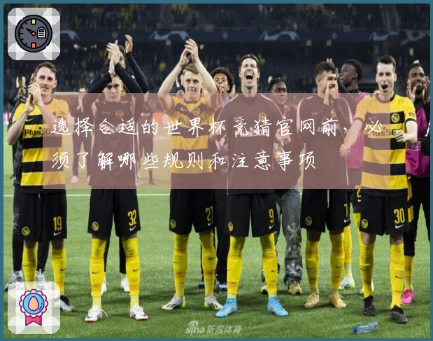 选择合适的世界杯竞猜官网前，必须了解哪些规则和注意事项