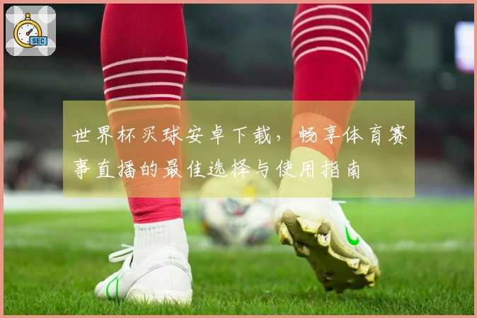 世界杯买球安卓下载，畅享体育赛事直播的最佳选择与使用指南